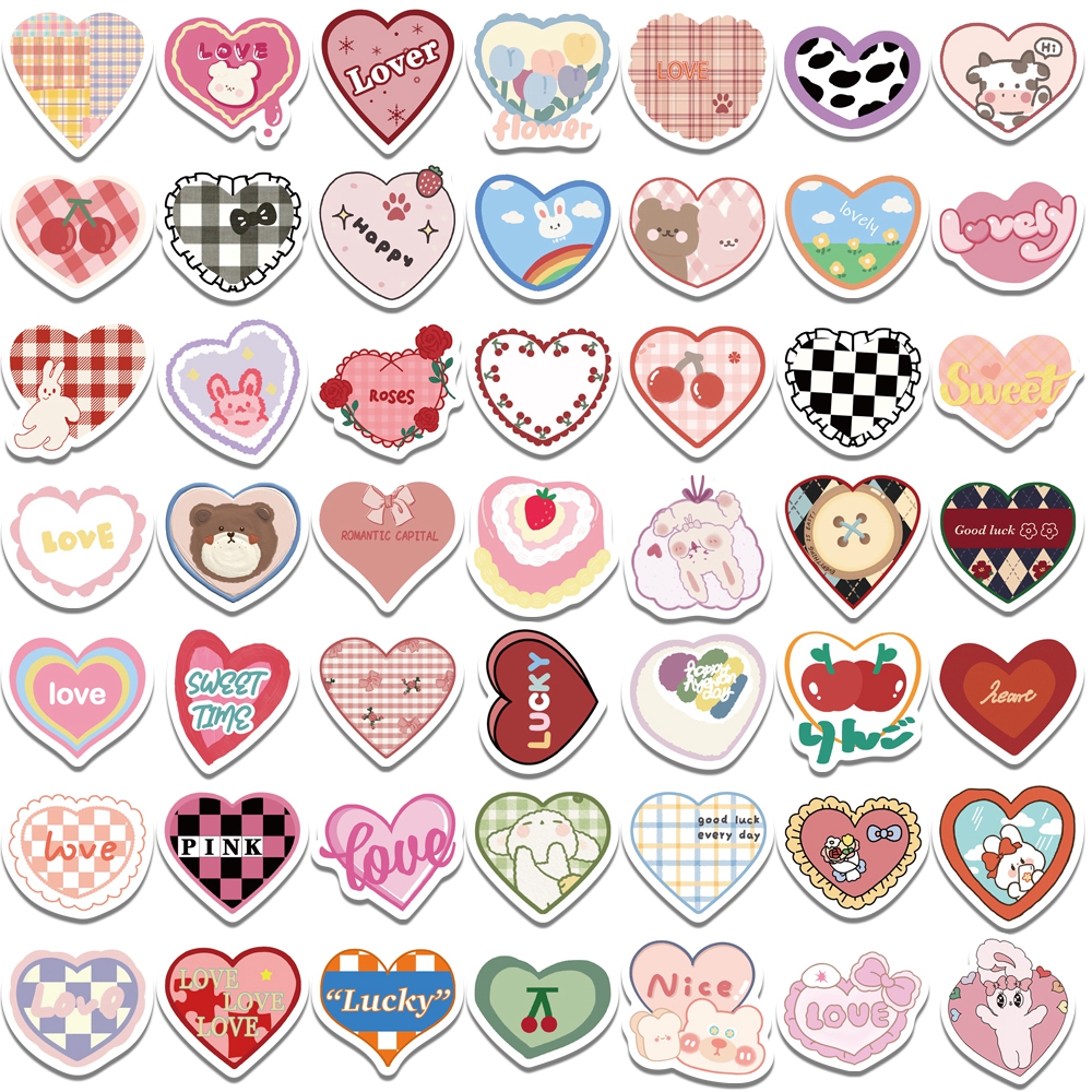 Heart Stickers - ZiCASE